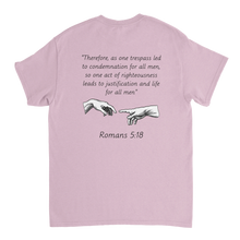 Romans 5:18 - Heavyweight Unisex Crewneck T-shirt | Gildan® 5000