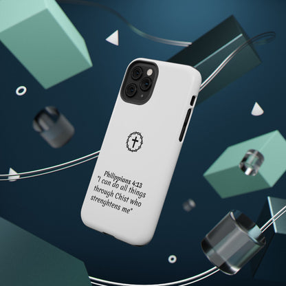 Philippians 4:13 Impact-Resistant Iphone Cases