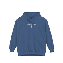 Psalms 27:1 Garment-Dyed Hoodie – Light Over Fear