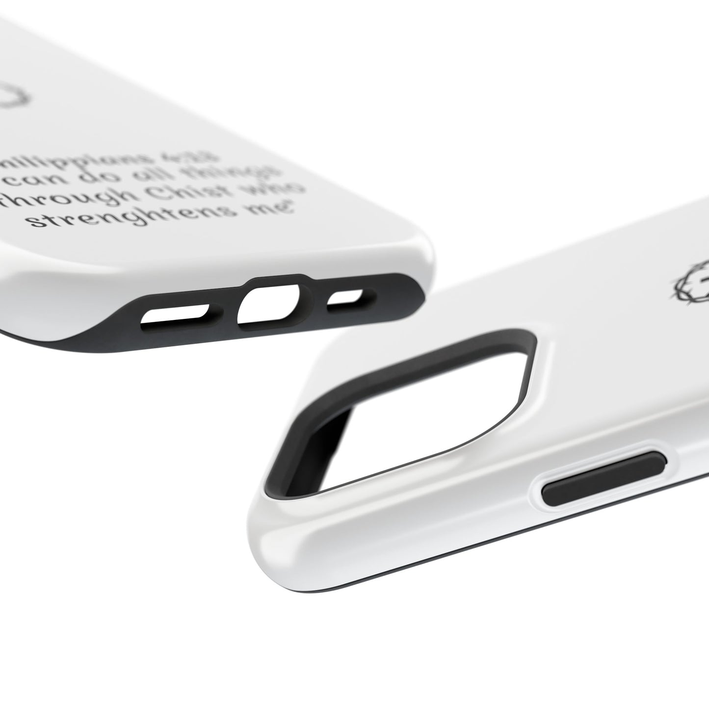 Philippians 4:13 Impact-Resistant Iphone Cases