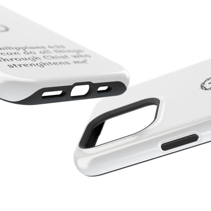 Philippians 4:13 Impact-Resistant Iphone Cases