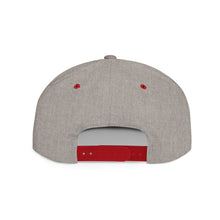 Faith-Inspired Flat Bill Snapback Cap - John 3:16 Design
