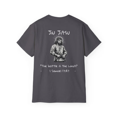 Jesus Jiu Jitsu - “The Battle Is the Lord’s”  Unisex Spiritual Graphic Tee