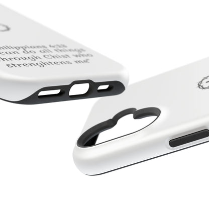 Philippians 4:13 Impact-Resistant Iphone Cases