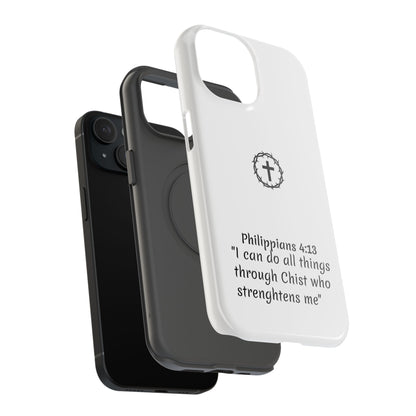 Philippians 4:13 Impact-Resistant Iphone Cases