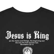 Black Jesus is King Unisex Heavy Cotton Tee, Faith T-Shirt, Christian Apparel, Inspirational Gift, Religious Top, Casual Wear