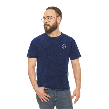 Jesus Is King - Unisex Christian Mineral Wash T-Shirt