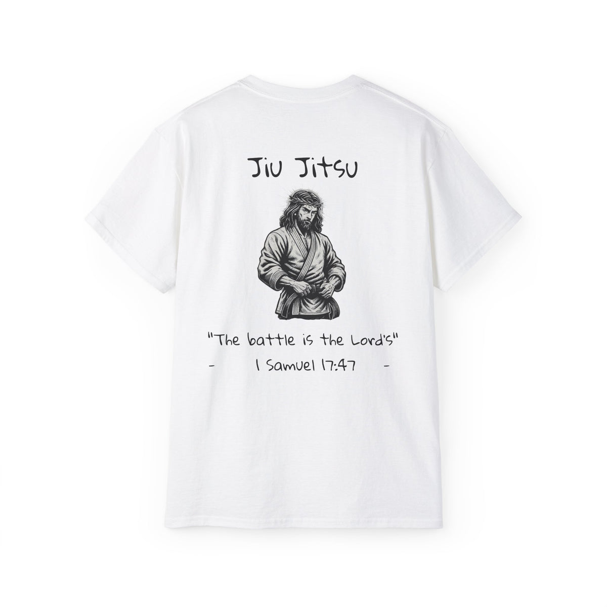 Jesus Jiu Jitsu - “The Battle Is the Lord’s”  Unisex Spiritual Graphic Tee