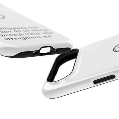 Philippians 4:13 Impact-Resistant Iphone Cases