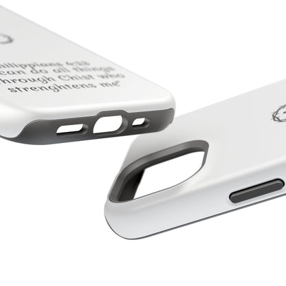 Philippians 4:13 Impact-Resistant Iphone Cases