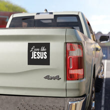 Love Like Jesus Car Magnet Black Background