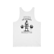 Jesus The Ultimate Deadlifter Unisex Jersey Tank Top