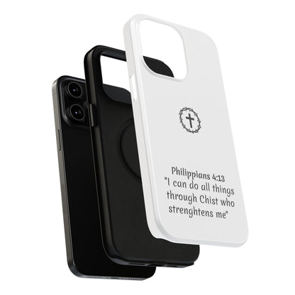 Philippians 4:13 Impact-Resistant Iphone Cases