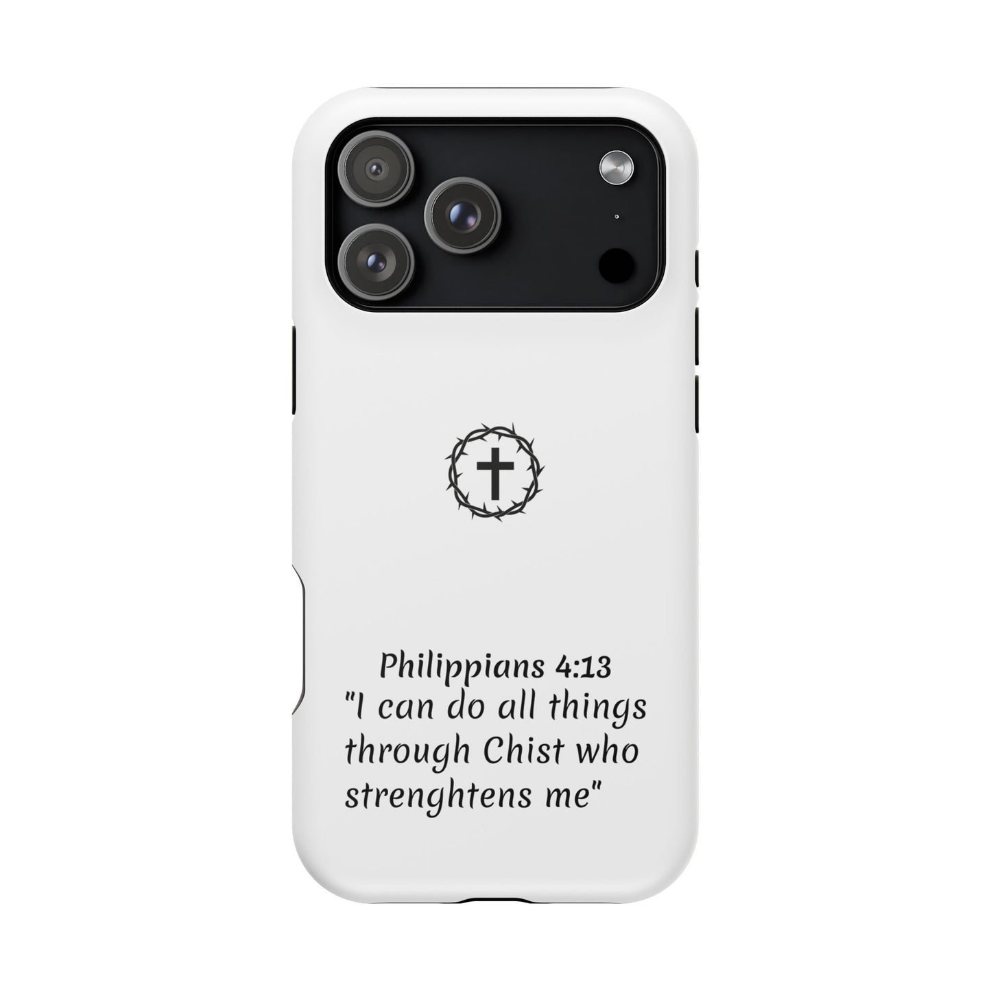 Philippians 4:13 Impact-Resistant Iphone Cases