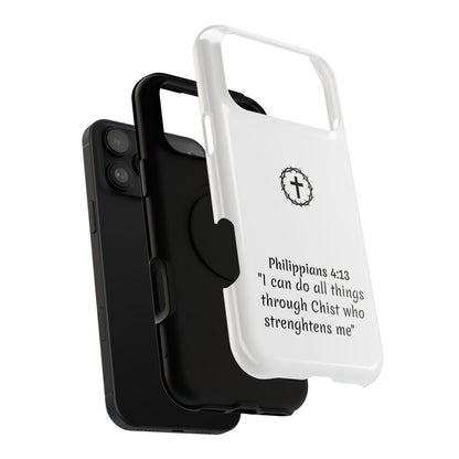 Philippians 4:13 Impact-Resistant Iphone Cases