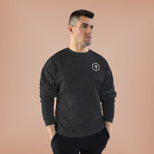 Display Your Faith - John 3:16 - Eco-Friendly Crewneck Sweatshirt Christian Apparel