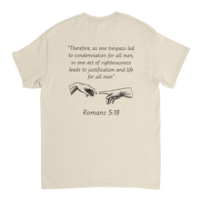 Romans 5:18 - Heavyweight Unisex Crewneck T-shirt | Gildan® 5000