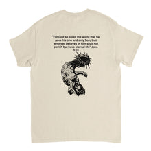 Display Your Faith Anime Jesus Heavyweight Unisex Crewneck T-shirt | Gildan® 5000