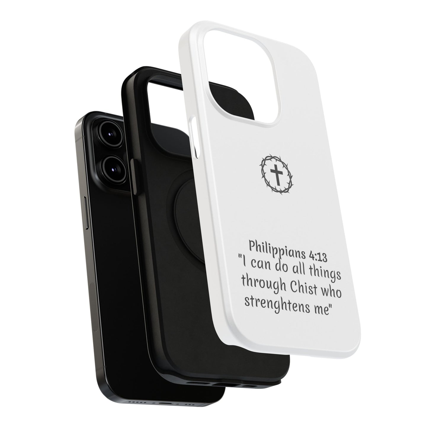 Philippians 4:13 Impact-Resistant Iphone Cases