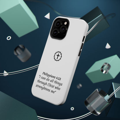 Philippians 4:13 Impact-Resistant Iphone Cases