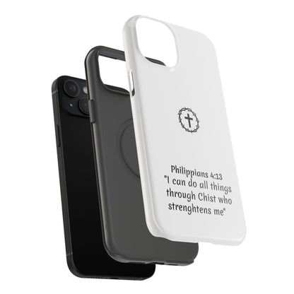 Philippians 4:13 Impact-Resistant Iphone Cases