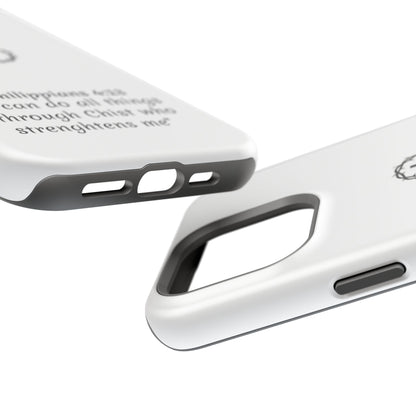 Philippians 4:13 Impact-Resistant Iphone Cases
