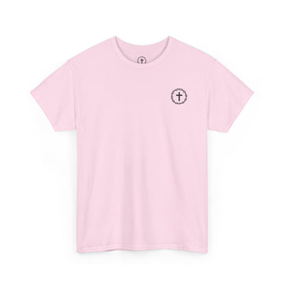 Display Your Faith Blank Unisex Heavy Cotton Tee, Christian Tee, Casual Wear, Gift for Believers, Everyday Comfort