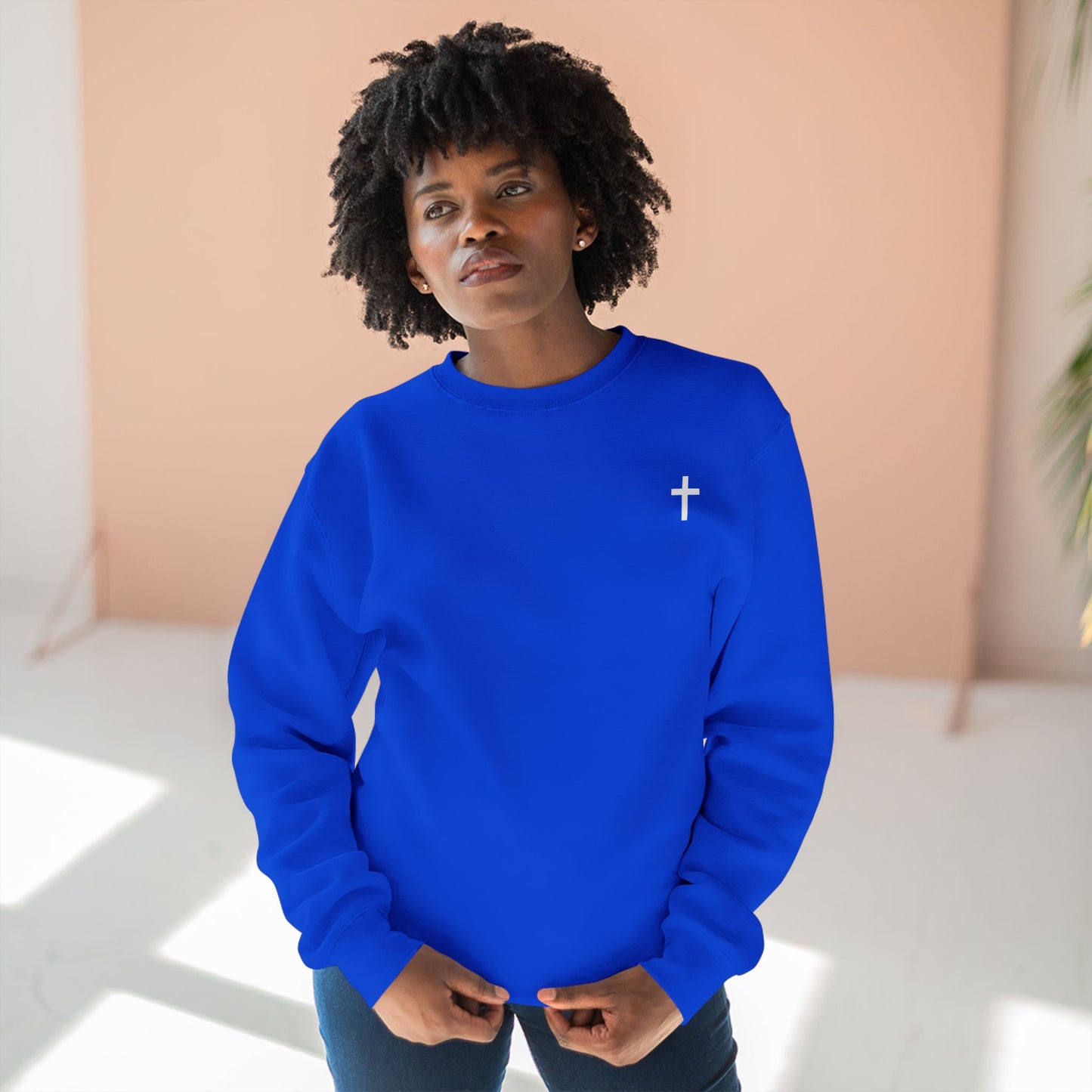 Jesus is King Christian Crewneck Sweatshirt, Faith-based Apparel, Inspirational Gift, Unisex Sweatshirt, Religious Clothing,