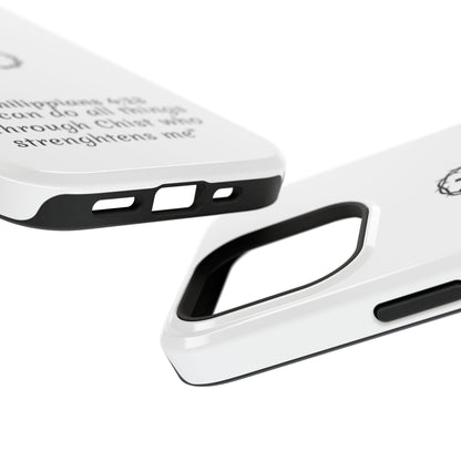 Philippians 4:13 Impact-Resistant Iphone Cases