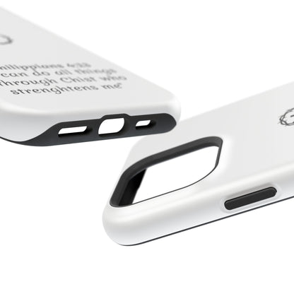 Philippians 4:13 Impact-Resistant Iphone Cases