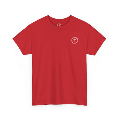 Display Your Faith Blank Unisex Heavy Cotton Tee, Christian Tee, Casual Wear, Gift for Believers, Everyday Comfort