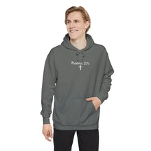 Psalms 27:1 Garment-Dyed Hoodie – Light Over Fear