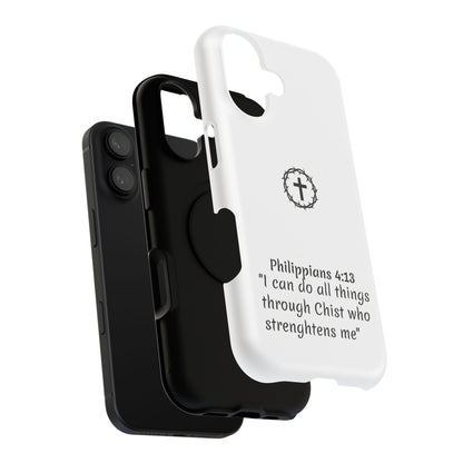 Philippians 4:13 Impact-Resistant Iphone Cases