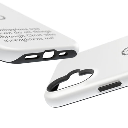 Philippians 4:13 Impact-Resistant Iphone Cases