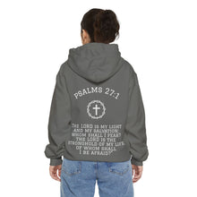 Psalms 27:1 Garment-Dyed Hoodie – Light Over Fear