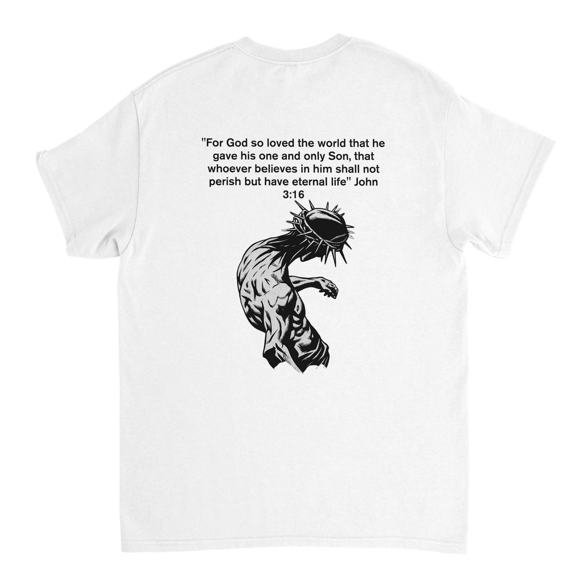 Display Your Faith Anime Jesus Heavyweight Unisex Crewneck T-shirt | Gildan® 5000