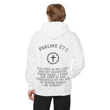 Psalms 27:1 Garment-Dyed Hoodie – Light Over Fear