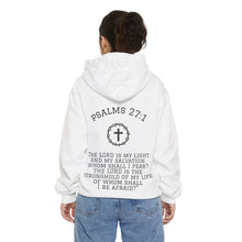 Psalms 27:1 Garment-Dyed Hoodie – Light Over Fear