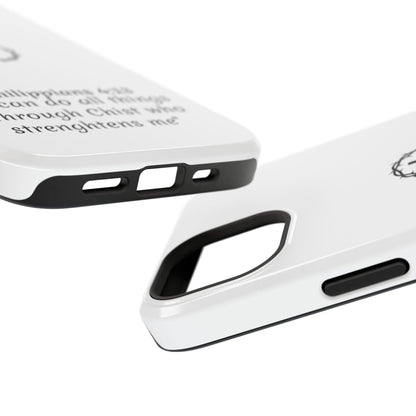 Philippians 4:13 Impact-Resistant Iphone Cases