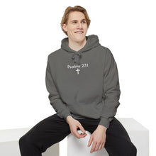 Psalms 27:1 Garment-Dyed Hoodie – Light Over Fear
