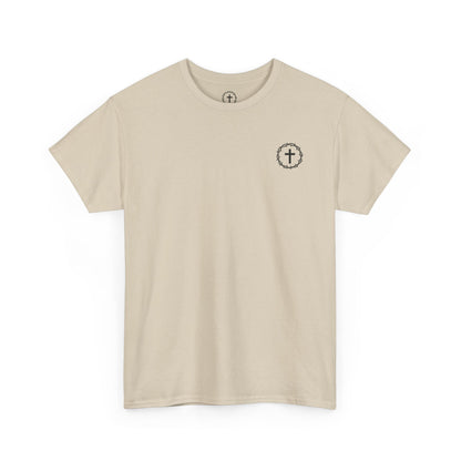 Display Your Faith Blank Unisex Heavy Cotton Tee, Christian Tee, Casual Wear, Gift for Believers, Everyday Comfort