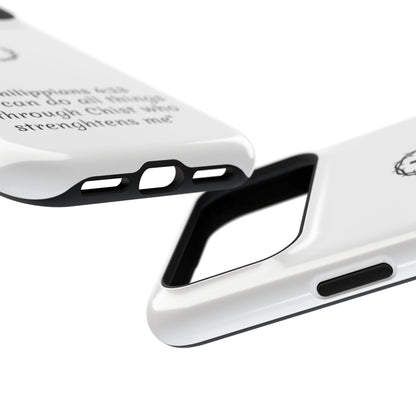 Philippians 4:13 Impact-Resistant Iphone Cases