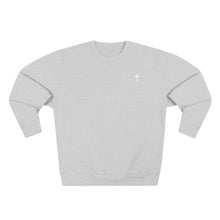 Christian Cross Crewneck Sweatshirt | Unisex Sweatshirt, Casual Wear, Gift for Him/Her, Holiday Apparel, Christian Sweatshirt