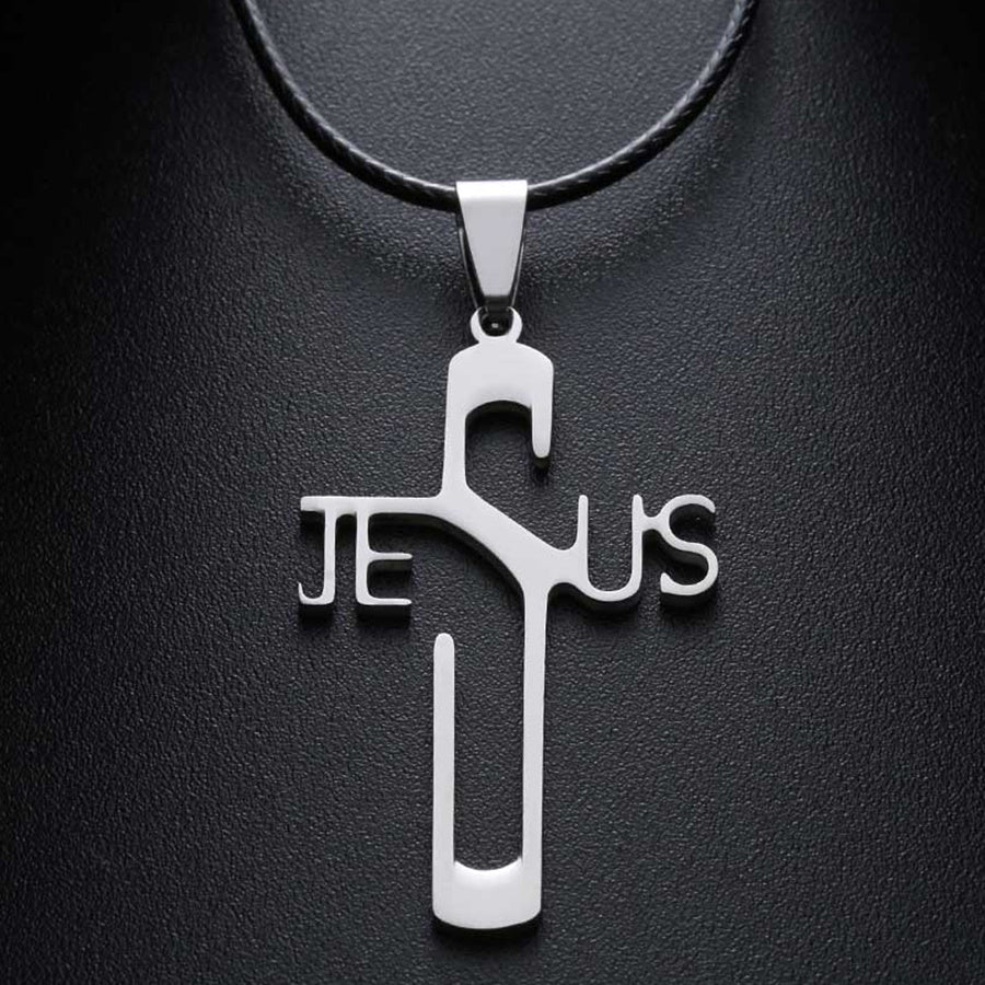 Personality JESUS Cross Necklace