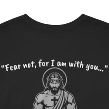 Jesus Spotting Bench Press – Christian Gym Shirt  Faith-Based Strength Unisex Heavy Cotton Tee