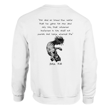 John 3:16 - Anime Jesus - Classic Unisex Crewneck Sweatshirt | Gildan® 18000