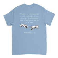 Romans 5:18 - Heavyweight Unisex Crewneck T-shirt | Gildan® 5000