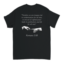 Romans 5:18 - Heavyweight Unisex Crewneck T-shirt | Gildan® 5000