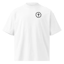Display Your Faith Anime Jesus Unisex organic oversized high neck t-shirt
