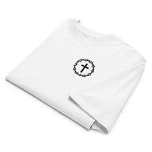 Display Your Faith Anime Jesus Unisex organic oversized high neck t-shirt